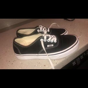 Black and white tie vans